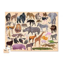 100 pc puzzel Wilde Dieren