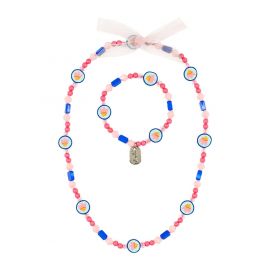 ketting en armband 'Malene visjes'