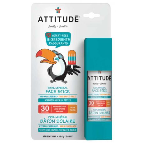 Allerkleinsten: 100% minerale face stick SPF 30 - bescherming tegen de zon Allerkleinsten: 100% minerale face stick SPF 30 - bescherming tegen de zon
