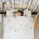 1-persoons bedset Furry Friends in flanel