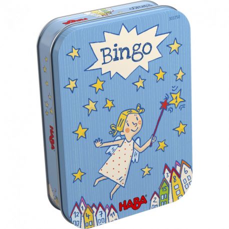 Bingo kaartspel in blikken doosje Bingo kaartspel in blikken doosje