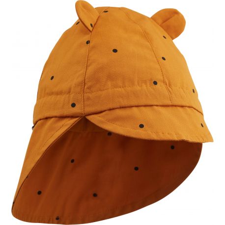 Gorm zonnehoed Classic dot mustard Gorm zonnehoed Classic dot mustard