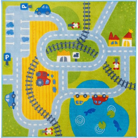 Tapijt Rijplezier - 133 x 113cm Tapijt Rijplezier - 133 x 113cm