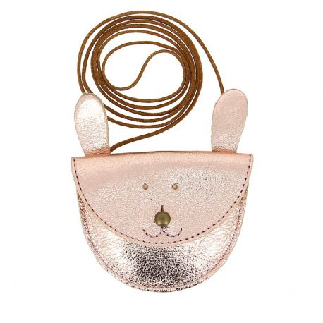 roze collier / portemonnee 'Lapinpin' roze collier / portemonnee 'Lapinpin'