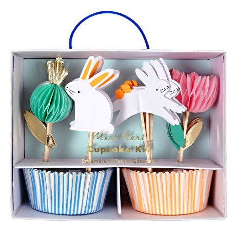 Cupcake set konijn Cupcake set konijn