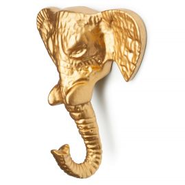Wandhaak olifant Eli gold