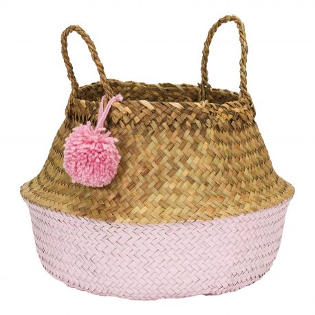 Medium mand pompom pink Medium mand pompom pink