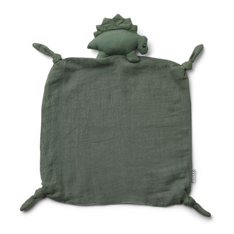 Agnete knuffeldoekje Dino faune green Agnete knuffeldoekje Dino faune green