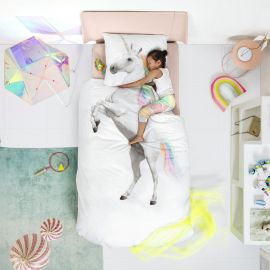 1-persoons bedset Unicorn