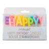 Set van 13 kaarsen - Happy Birthday